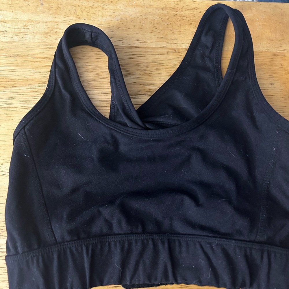 Classic Black Women's Sports Bra